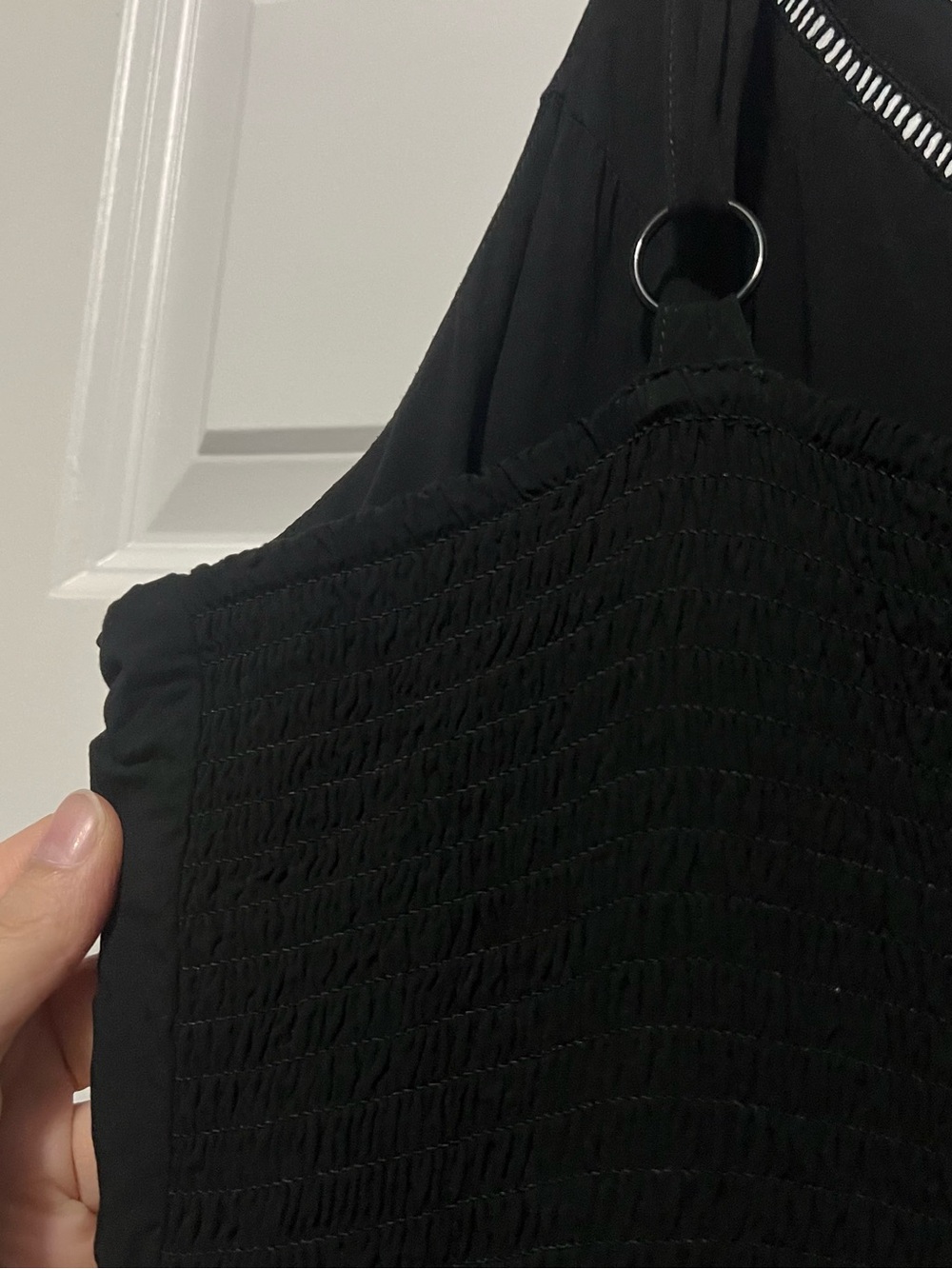Old Navy Black Midi Dress - Picture 5 of 6